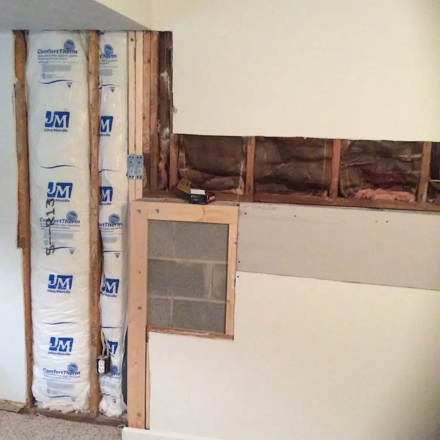 Wall insulation replacement during Odor Removal & Deodorization in Eidson Road